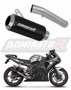 Yamaha YZF R6 2003 - 2005 Toba de esapament GP NEGRU + dB killer