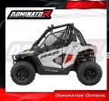 Polaris RZR 200 2022 2025 Motorcycle Muffler Auspuff Sportauspuff Silencer Echappement Silencieux Scarico Scarichi Escape Wydech Tłumik MX BLACK Dominator Exhaust System 3