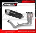 complete exhaust system with muffler DOMINATOR Full System S6 BLACK fits to Honda CB 1000 Hornet / SP 2025  3