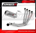 complete exhaust system with muffler DOMINATOR F