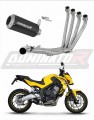 kompletny układ wydechowy z tłumikiem DOMINATOR Full System GP CZARNY pasujący do motocykla Honda CB 650