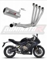 complete exhaust system with muffler DOMINATOR Full System GP fits to Honda CBR 650 R 2019  2023 8