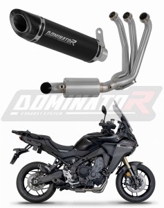 Yamaha Tracer 9 / GT 2025 - 2026 Sistem complet cu colector si toba de esapament HP8 NEGRU EX + dB killer