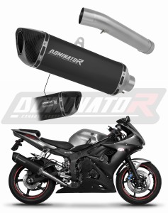 Yamaha YZF R6 2003 - 2005 EU Approved Toba de esapament HP6 NEGRU + dB killer