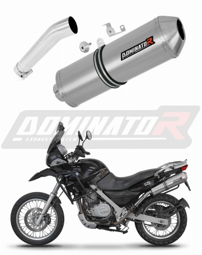 BMW F650GS 2004 - 2007 EXHAUST Muffler Auspuff Sportauspuff Silencer Echappement Silencieux Scarico Scarichi Escape Wydech Tłumik OVR Dominator Exhaust System x