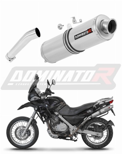 exhaust muffler DOMINATOR ROUND fits to BMW F650GS 2004  2007