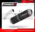 exhaust muffler DOMINATOR OVR BLACK fits to BMW F650GS 2004  2007 3