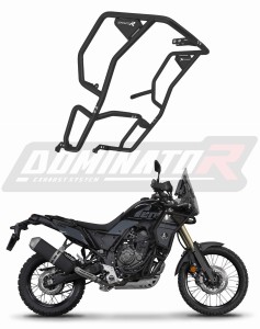 Yamaha Tenere 700 2021 - 2024 Bara de protectie inox NEGRU pentru motocicleta