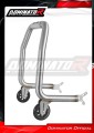 DOMINATOR stainless steel rear motorcycle stand