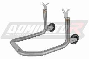 DOMINATOR Rear Motorcycle Stand / Lift – Stainless Steel