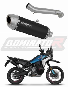 CF MOTO 800 MT-X 2025 Toba de esapament S6 NEGRU + dB killer