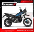 CF MOTO 800 MT-X 2025 Exhaust Muffler Auspuff Sportauspuff Silencer Echappement Silencieux Scarico Scarichi Escape Toba de esapament Avgas Ljuddämpare Wydech Tłumik Carbon Tip HP6 Black Noir Nero Negro Svart Schwarz Negru Dominator 4
