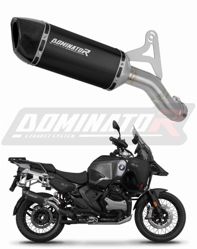 exhaust muffler DOMINATOR HP6 BLACK fits to BMW R1300GS Adventure 2024  2025