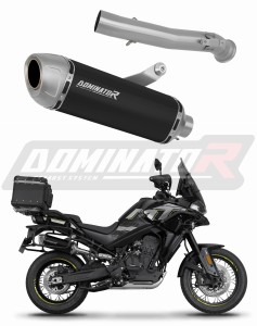 CF MOTO 800 MT 2022 - 2025 Explore / Sport / Touring Toba de esapament S6 NEGRU + dB killer