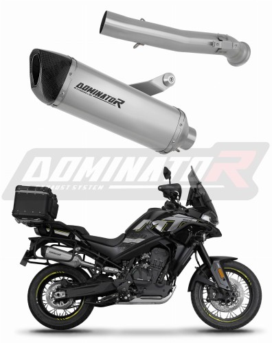 wydech tłumik DOMINATOR Tytanowy HP6 pasujący do motocykla CF MOTO 800 MT 2022 - 2025