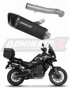 CF MOTO 800 MT 2022 - 2025 Explore / Sport / Touring Toba de esapament HP6 NEGRU + dB killer