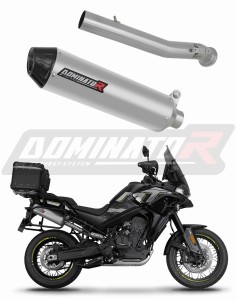 CF MOTO 800 MT 2022 - 2025 Explore / Sport / Touring Exhaust Silencer Muffler MX2 + dB killer