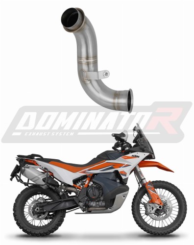 decat tłumik środkowy DOMINATOR Mid Pipe pasujący do motocykla KTM 790 Adventure / R 2019 - 2024