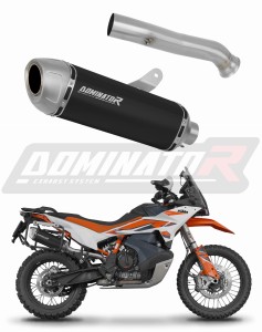 KTM 890 Adventure / R 2021 - 2025 Exhaust Silencer Muffler S6 BLACK + dB killer