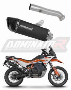 KTM 890 Adventure / R 2021 - 2025 Exhaust Silencer Muffler HP6 BLACK + dB killer