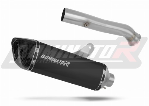 Husqvarna NORDEN 901 2022 2025 Exhaust Muffler Auspuff Sportauspuff Silencer Echappement Silencieux Scarico Scarichi Escape Toba de esapament Avgas Ljuddämpare Wydech Tłumik Carbon Tip HP6 Black Noir Nero Negro Svart Schwarz Negru Dominator x