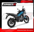 complete exhaust system with muffler DOMINATOR Full System HP6 BLACK fits to CF MOTO 450 MT 2024  2026