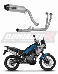 CF MOTO 450 MT 2024 - 2026 (Euro 5+) Full Exhaust System Collector Silencer MX2 + dB killer