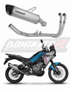 CF MOTO 450 MT 2024 - 2025 (Euro 5+) Sistem complet cu colector si toba de esapament Titan HP6 + dB killer