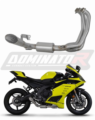 kompletny układ wydechowy z tłumikiem DOMINATOR Full System GP3 pasujący do motocykla Yamaha YZF R9 2025