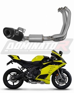 Yamaha YZF R9 2025 Sistem complet cu colector si toba de esapament HP8 NEGRU + dB killer