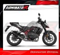Honda CB 750 Hornet 2024 2025 Motorcycle Muffler Auspuff Sportauspuff Silencer Echappement Silencieux Scarico Scarichi Escape Wydech Tłumik S6 BLACK Dominator Exhaust System 2