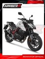 complete exhaust system with muffler DOMINATOR Full System S6 BLACK fits to Honda CB 750 Hornet 2024  2025 3