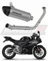 kompletny układ wydechowy z tłumikiem DOMINATOR Full System Tytanowy HP8 pasujący do motocykla Yamaha YZF R125 2021 - 2024