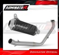 complete exhaust system with muffler DOMINATOR Full System OV G2 BLACK fits to Yamaha YZF R125 2021  2024 2