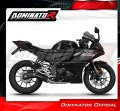 complete exhaust system with muffler DOMINATOR Full System OV G2 BLACK fits to Yamaha YZF R125 2021  2024 4