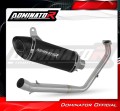 kompletny układ wydechowy z tłumikiem DOMINATOR Full System HP8 CZARNY pasujący do motocykla Yamaha YZF R125 2021 - 2024 2
