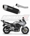 wydech tłumik DOMINATOR S6 CZARNY pasujący do motocykla Suzuki GSF BANDIT 1200 2001 - 2005 5