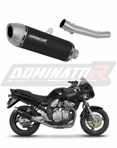 Suzuki GSF BANDIT N / S 600 1995 - 1999 Toba de esapament S6 NEGRU