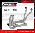 DOMINATOR exhaust manifold header fits to Honda VFR 1200X Crosstourer 2012  2020 4
