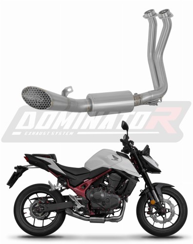 Honda CB 750 Hornet 2023 Full System Motorcycle Muffler Auspuff Sportauspuff Silencer Echappement Silencieux Scarico Scarichi Escape Wydech Tłumik GP3 Dominator Exhaust System x