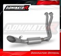complete exhaust system with muffler DOMINATOR Full System GP3 fits to Honda CB 750 Hornet 2023  2