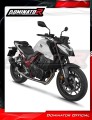 complete exhaust system with muffler DOMINATOR Full System S6 BLACK fits to Honda CB 750 Hornet 2023  5