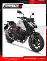complete exhaust system with muffler DOMINATOR Full System titanium HP6 fits to Honda CB 750 Hornet 2023  5