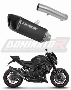 Suzuki GSX-S 750 2017-2020 Toba de esapament HP6 NEGRU + dB killer