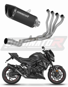 Suzuki GSX-S 750 2017-2020 Sistem complet cu colector si toba de esapament HP6 NEGRU + dB killer