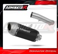 exhaust muffler DOMINATOR S6 BLACK fits to Suzuki GSXS 750 2017  2020 2