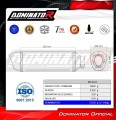 complete exhaust system with muffler DOMINATOR Full System titanium HP6 fits to Suzuki GSXS 750 2017  2020 6
