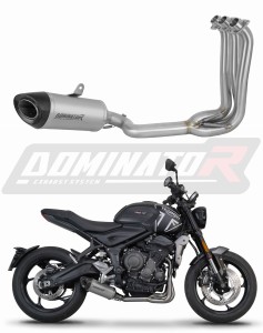 Triumph Trident 660 2021 - 2024 Sistem complet cu colector si toba de esapament Titan HP8 + dB killer