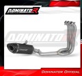 Triumph Trident 660 2021 2024 Full System Motorcycle Muffler Auspuff Sportauspuff Silencer Echappement Silencieux Scarico Scarichi Escape Wydech Tłumik HP8 Black Dominator Exhaust System