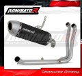 kompletny układ wydechowy z tłumikiem DOMINATOR Full System S6 CZARNY pasujący do motocykla Suzuki GSX-8R / 8S 2023 - 2025 2